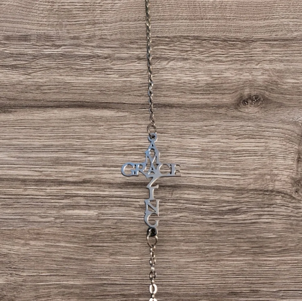 🩷3 for $15: 2-Piece Faith-Based Silver Bracelets, Faith & Amazing Grace, NWOT